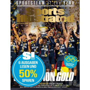 6 Ausgaben Sports Illustrated + 50% Rabatt