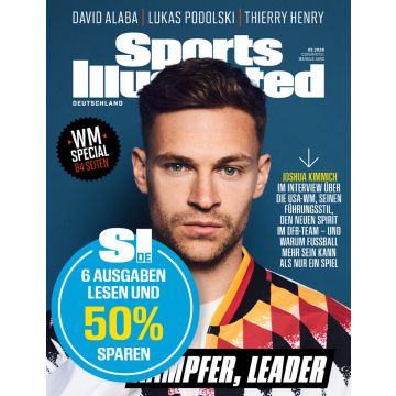 6 Ausgaben Sports Illustrated + 50% Rabatt