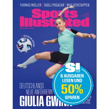 6 Ausgaben Sports Illustrated + 50% Rabatt