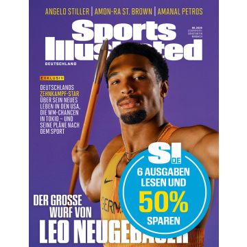 6 Ausgaben Sports Illustrated + 50% Rabatt