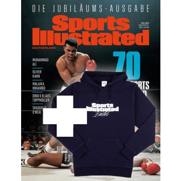 10 Ausgaben Sports Illustrated + Beastin Premium Cotton Hoodie