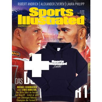 10 Ausgaben Sports Illustrated + Beastin Premium Cotton Hoodie