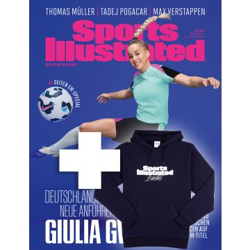 10 Ausgaben Sports Illustrated + Beastin Premium Cotton Hoodie