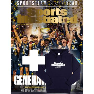 10 Ausgaben Sports Illustrated + Beastin Premium Cotton Hoodie