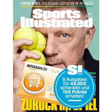 Verschenken Sie 6 Ausgaben SPORTS ILLUSTRATED frei Haus und wir beschenken Sie!