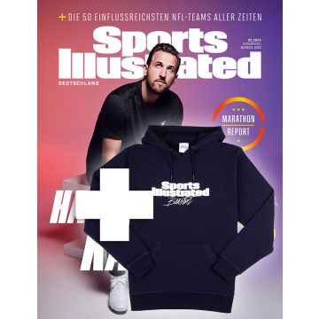 10 Ausgaben Sports Illustrated + Beastin Premium Cotton Hoodie