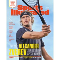 SPORTS ILLUSTRATED Deutschland 2023/02 mit Tennis-Superstar Alexander Zverev
